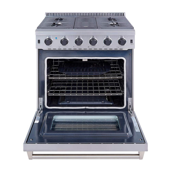 THOR Kitchen 30-Inch Professional Stainless Steel Gas Range