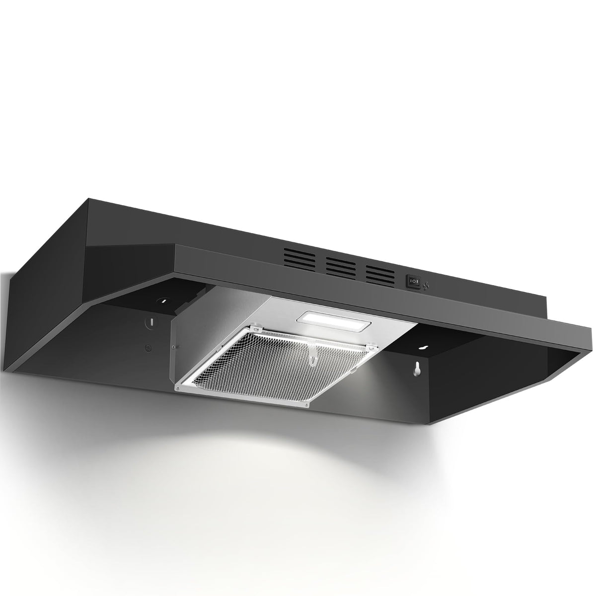 Zomagas Under Cabinet Range Hood with LED Lighting