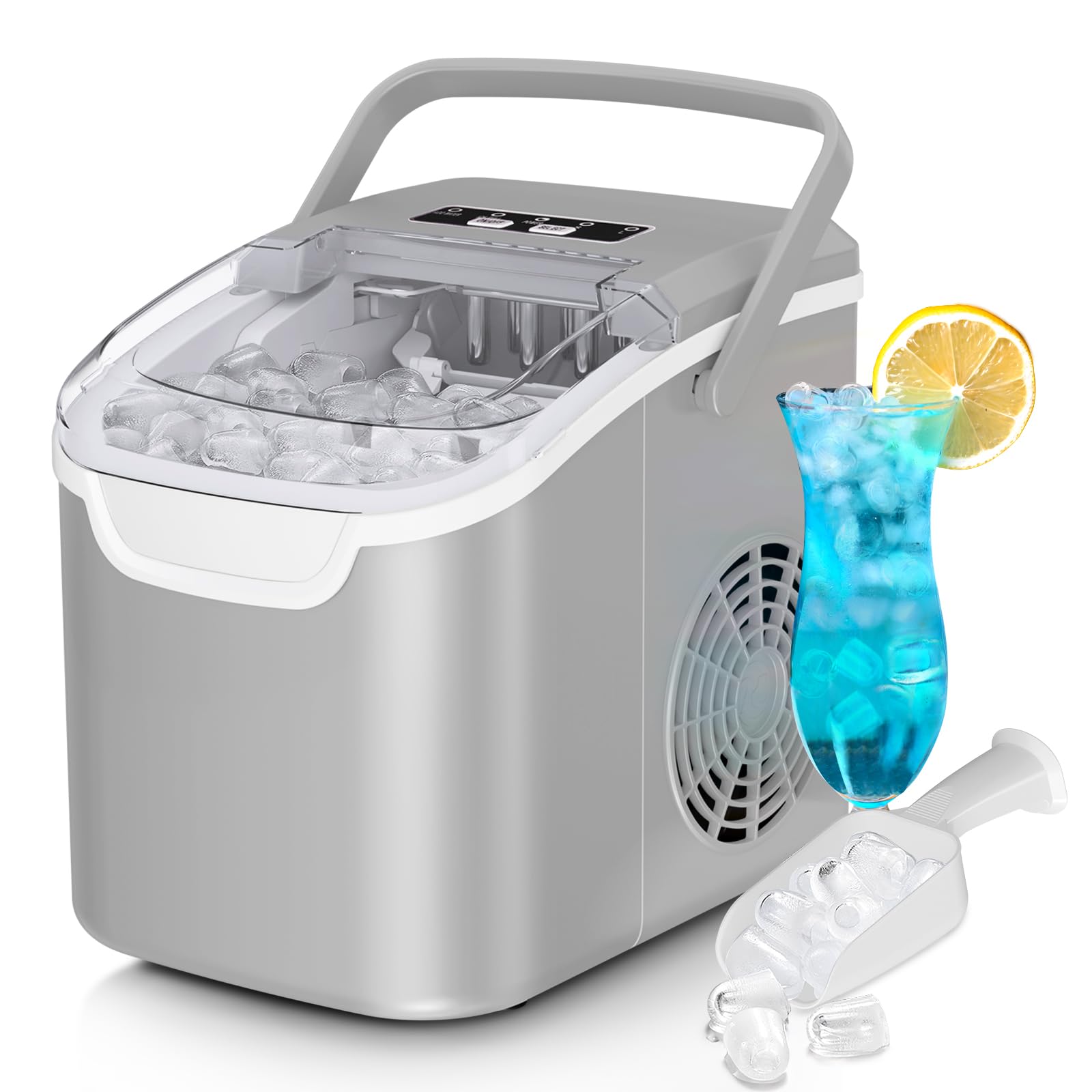 Antarctic Star Countertop Ice Maker, 26 lb Daily