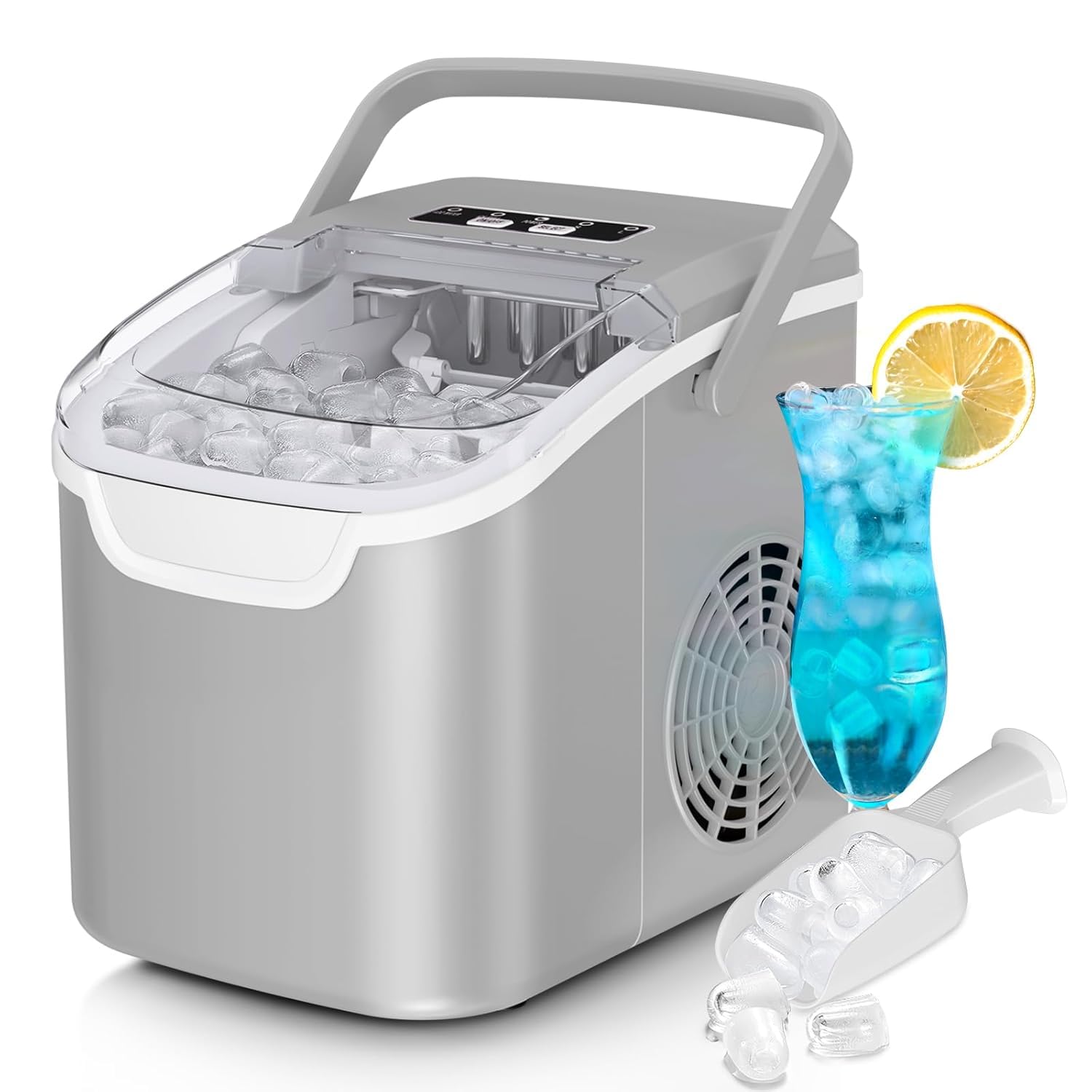 Antarctic Star Countertop Ice Maker, 26 lb Daily