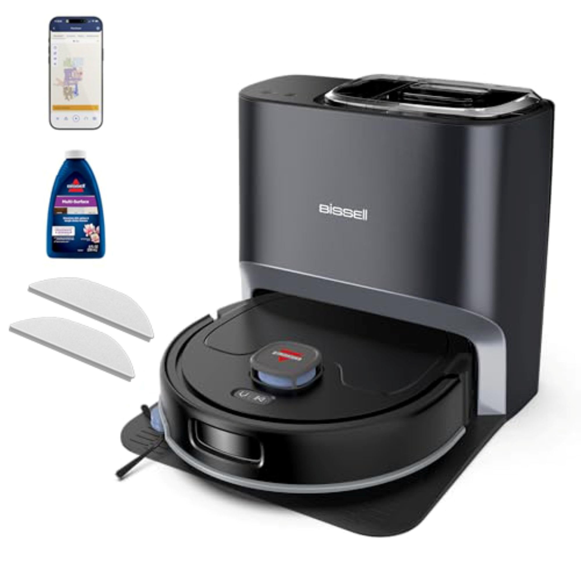 Bissell FlexClean Robot Vacuum & Mop with Self-Empty Base