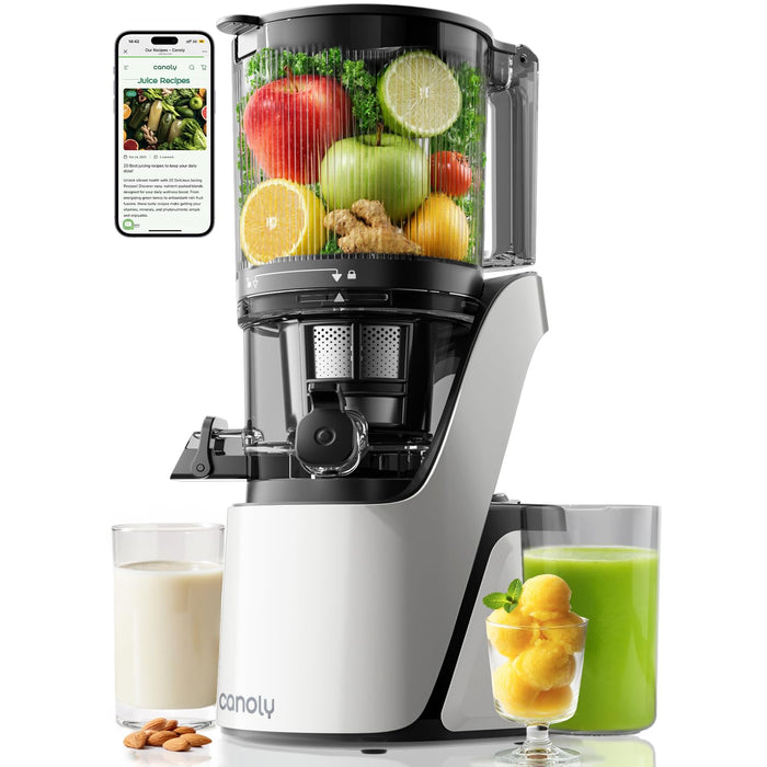 Canoly C16 Cold Press Juicer with 6-Inch Chute