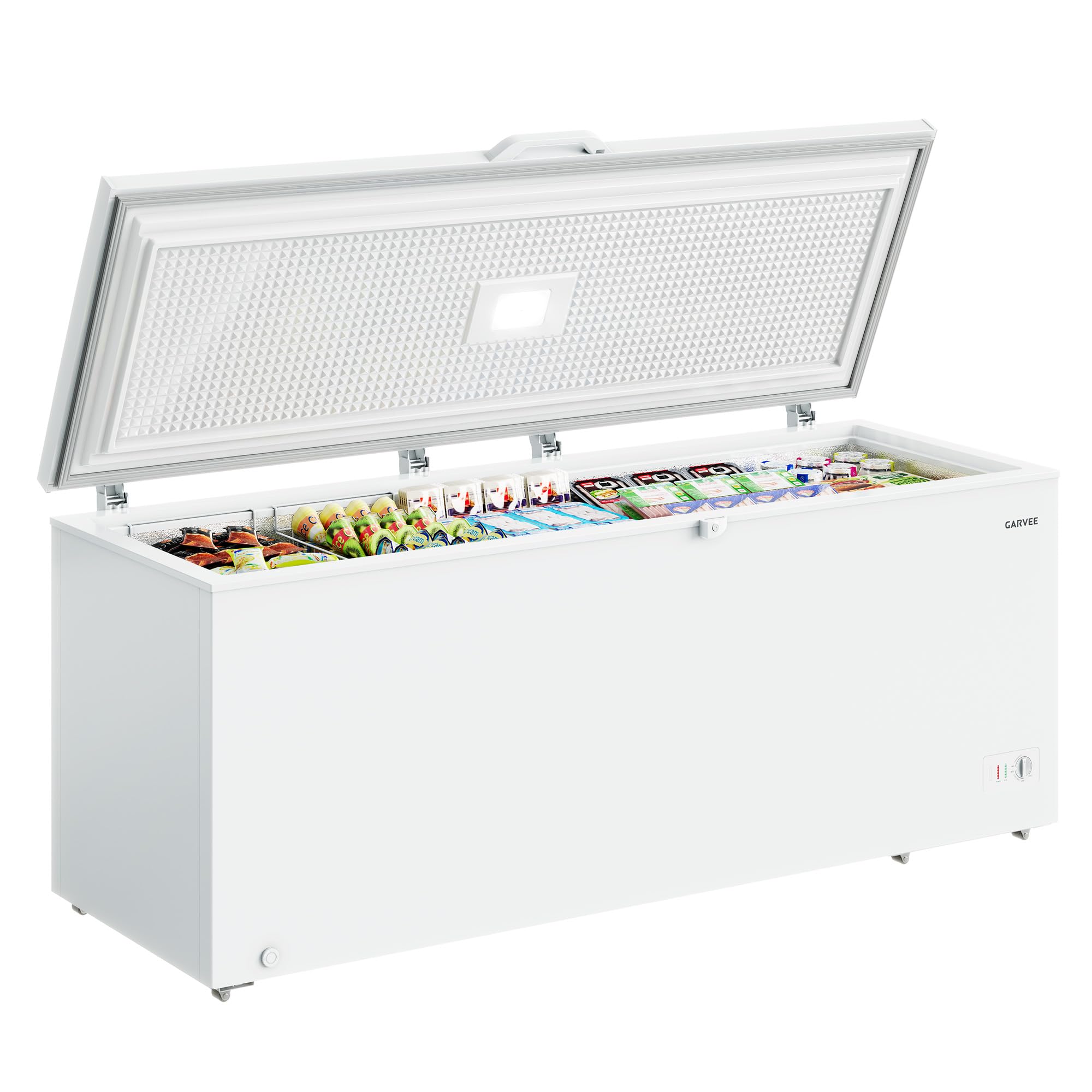 21 Cu. Ft. Convertible Refrigerator and Chest Freezer