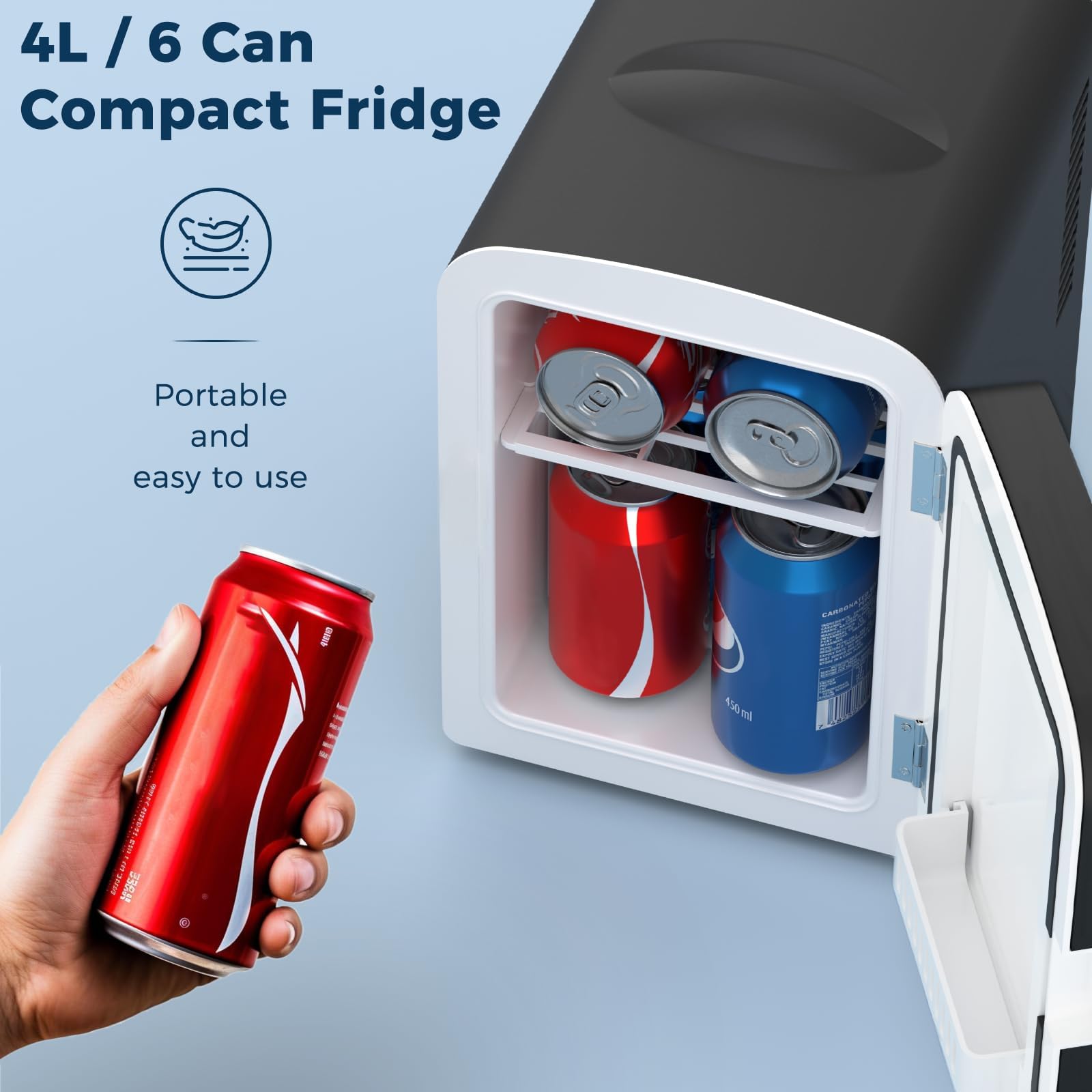 Antarctic Star Portable Mini Fridge for Skincare