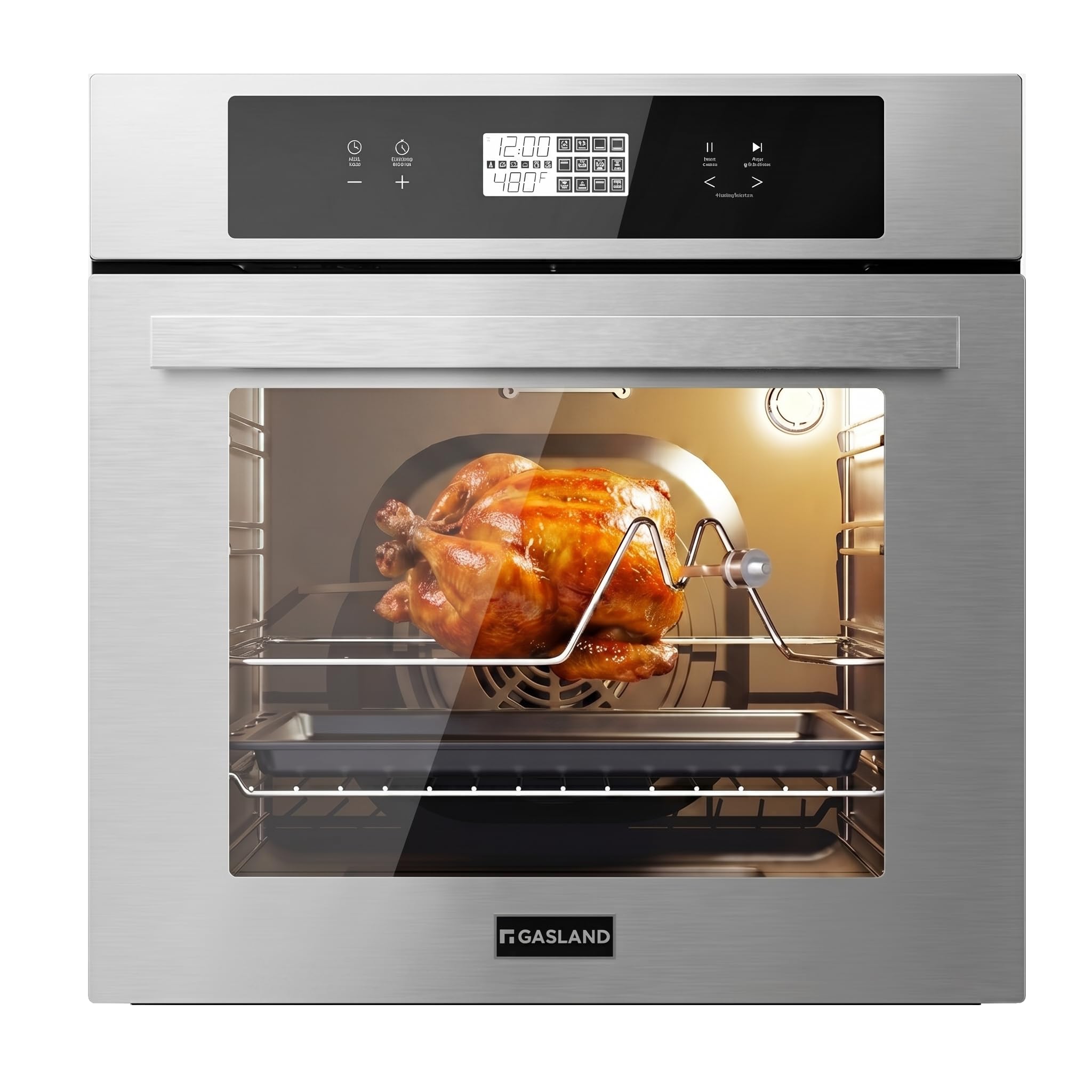 24-Inch Built-In Electric Wall Oven with Digital Controls