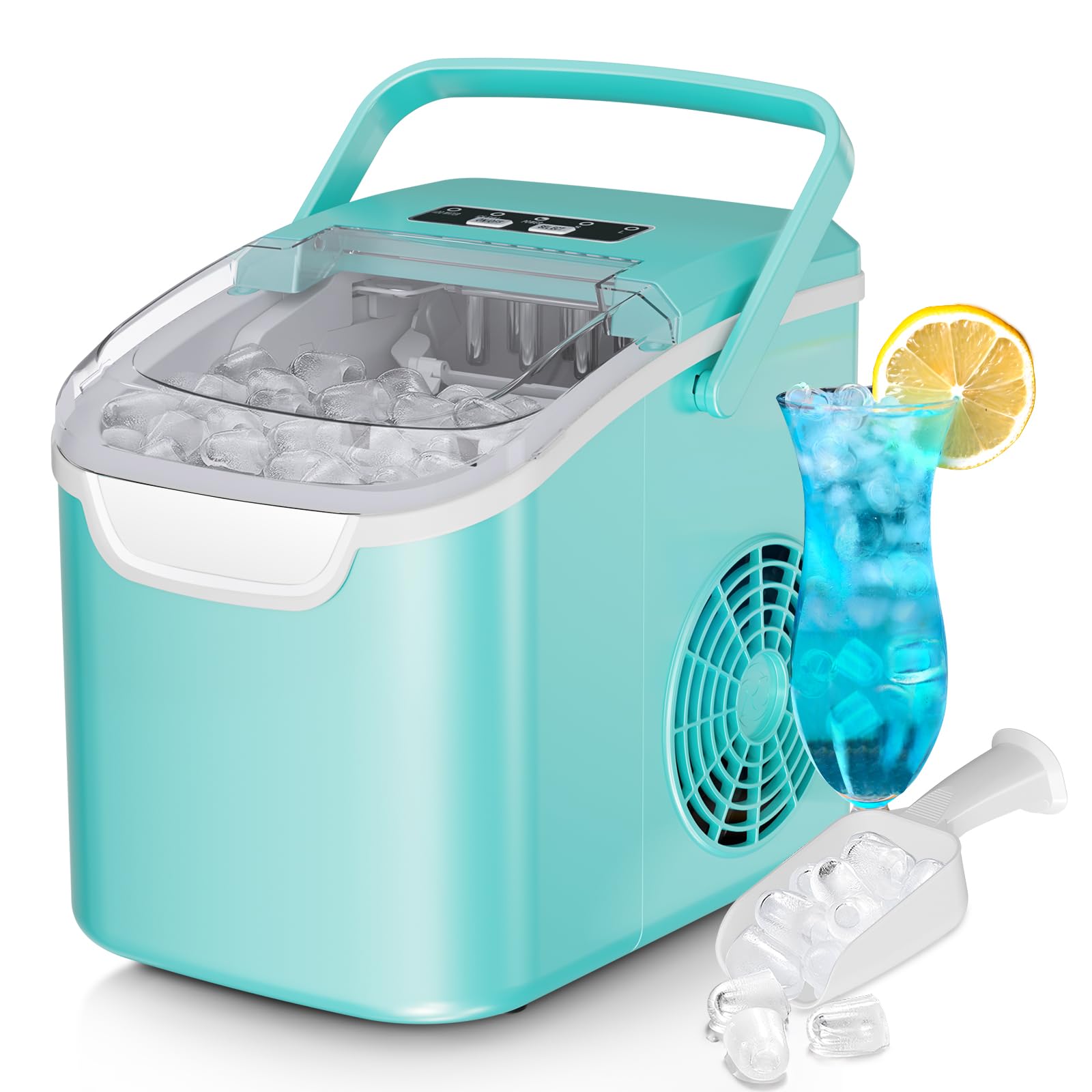 Antarctic Star Countertop Ice Maker, 26 lb Daily