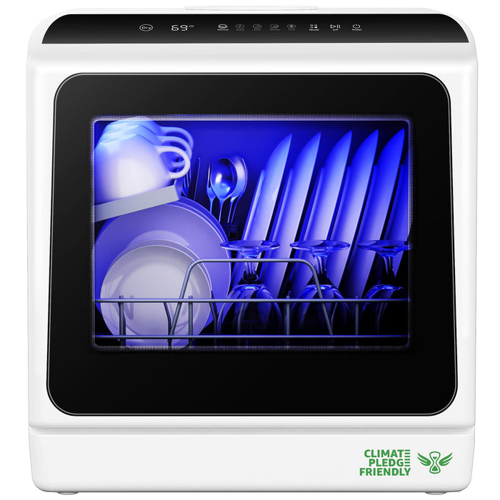 EUHOMY Portable Countertop Dishwasher for Small Spaces