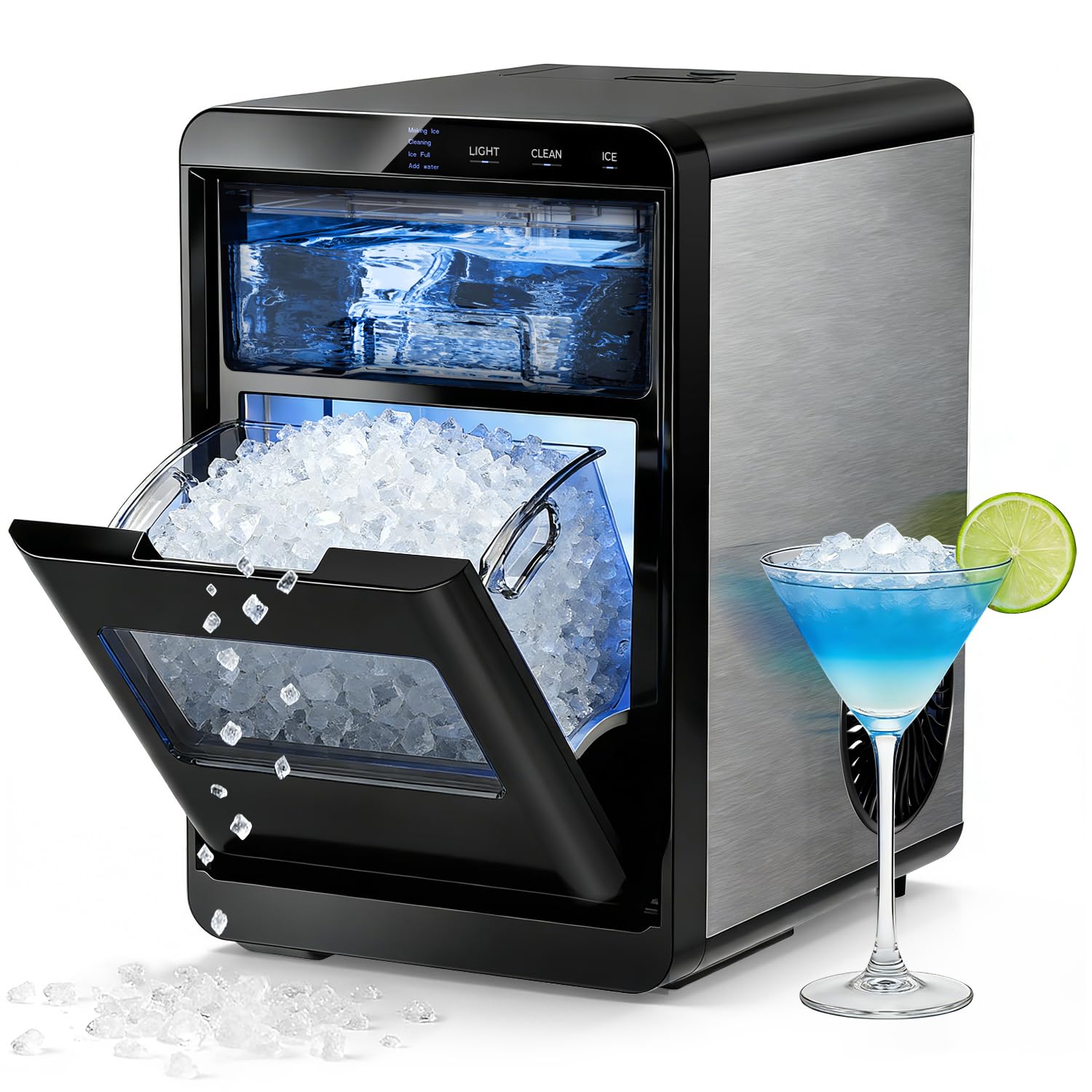 Antarctic Star Countertop Ice Maker, 26 lb Daily