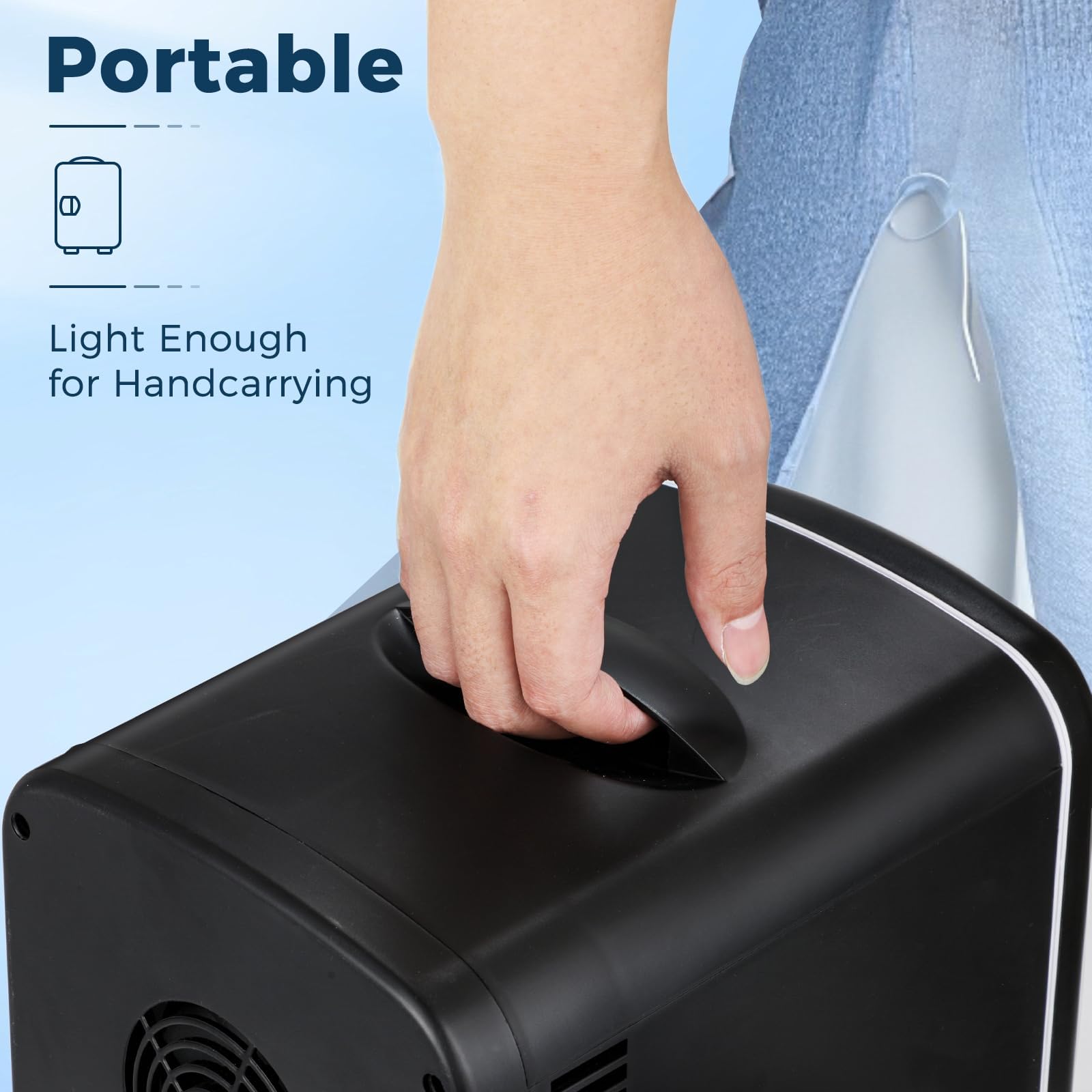 Antarctic Star Portable Mini Fridge for Skincare