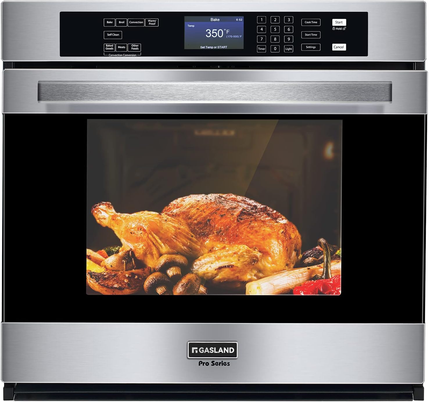 24-Inch Built-In Electric Wall Oven with Digital Controls