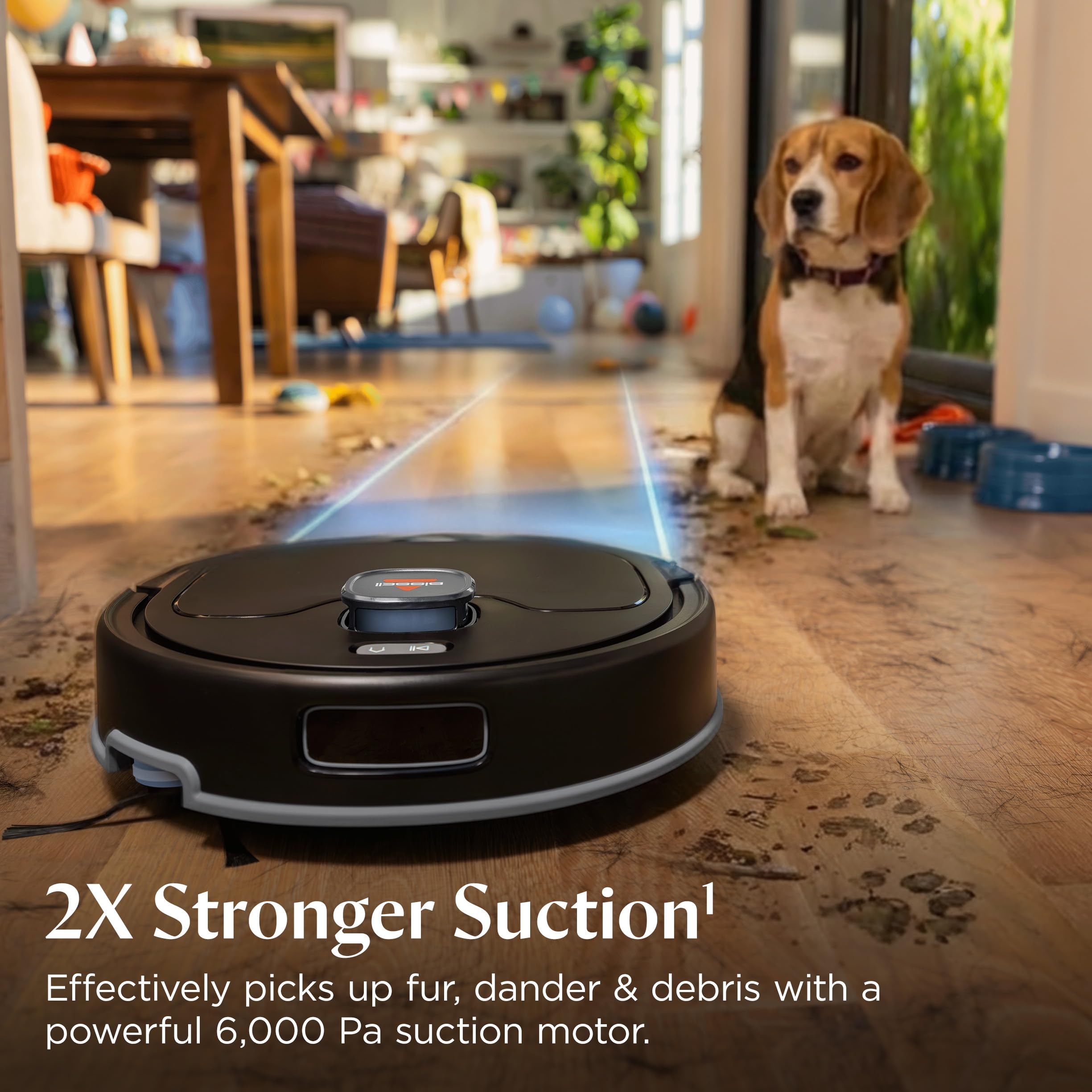 Bissell FlexClean Robot Vacuum & Mop with Self-Empty Base